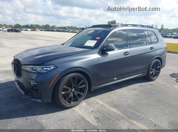 5UXCX6C04M9E90131 2021 BMW X7 Gray Przód lewy