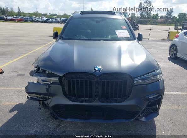5UXCX6C04M9E90131 2021 BMW X7 Gray Widok zestawu wskaźników