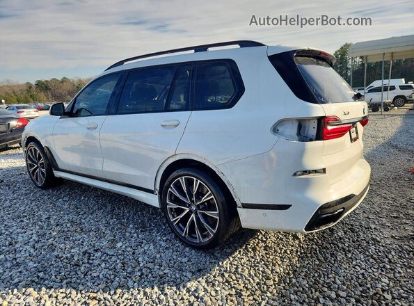 5UXCX6C06N9J77483 2022 BMW X7 White Tył lewy