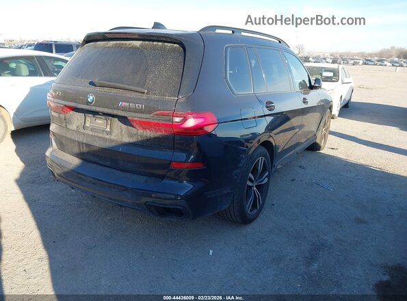 5UXCX6C08L9B26308 2020 BMW X7 Black Задня права чверть