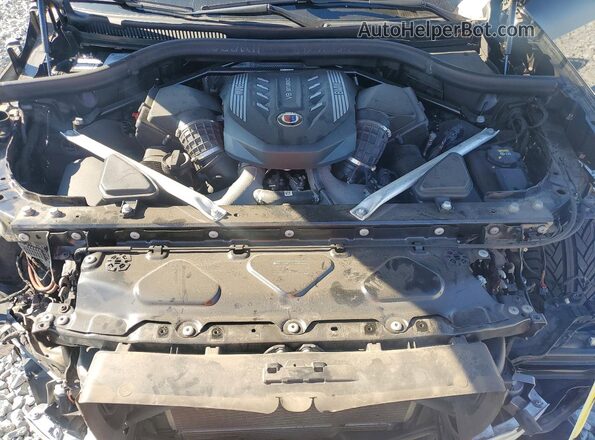 5UXCX6C15M9G45505 2021 BMW X7 Black ძრავის განყოფილების ხედი