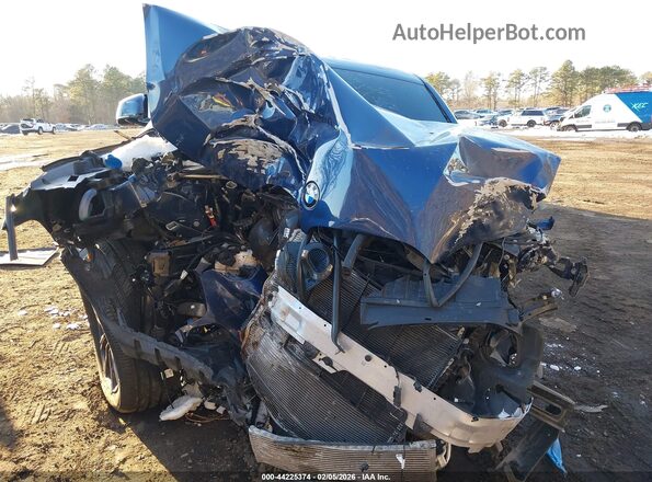 5UXCY6C02N9J92799 2022 BMW X6 Blue Vista frontal