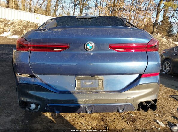 5UXCY6C02N9J92799 2022 BMW X6 Blue 