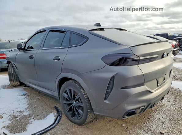 5UXCY6C02P9P98753 2023 BMW X6 Gray 