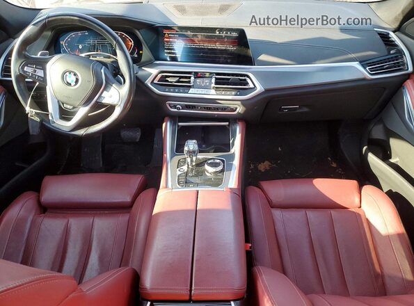 5UXCY6C05N9K94047 2022 BMW X6 Черный Вид панели приборов