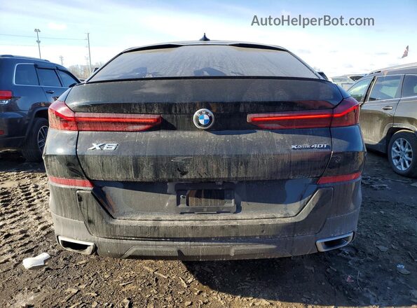 5UXCY6C05N9K94047 2022 BMW X6 Черный Вид сзади