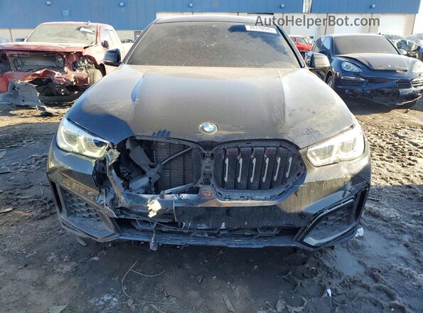 5UXCY6C05N9K94047 2022 BMW X6 Черный Вид спереди