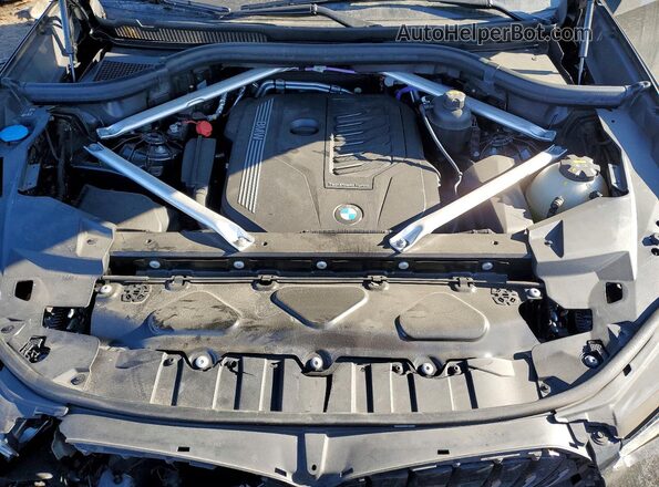 5UXCY6C05N9K94047 2022 BMW X6 Черный Вид подкапотного пространства