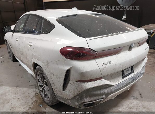 5UXCY6C06P9R42532 2023 BMW X6 White Задня ліва чверть