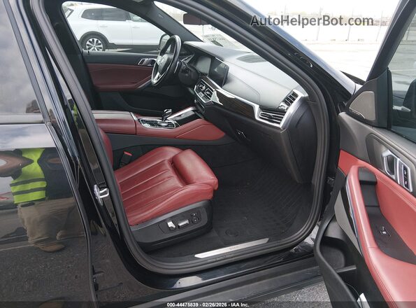 5UXCY6C0XL9D49592 2020 BMW X6 Black 