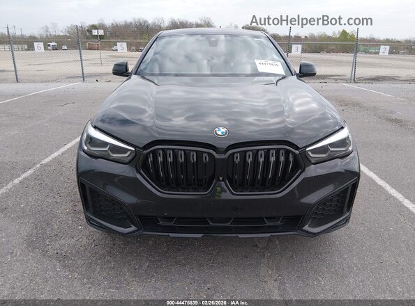 5UXCY6C0XL9D49592 2020 BMW X6 Black 
