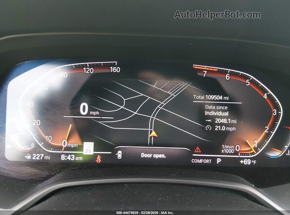 5UXCY6C0XL9D49592 2020 BMW X6 Black 