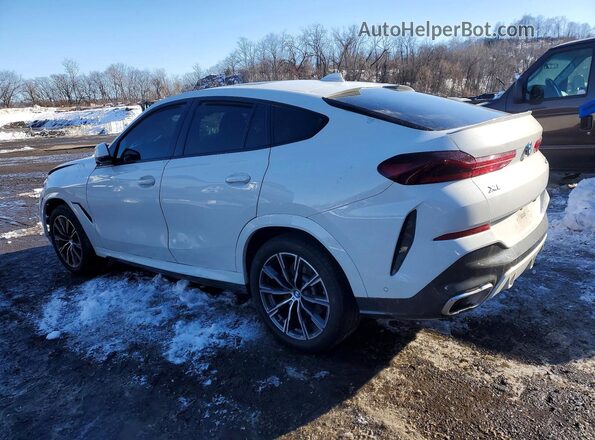 5UXCY6C0XP9N69480 2023 BMW X6 White Trasero izquierdo