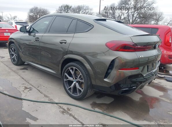 5UXCY8C01LLE40555 2020 BMW X6 Brown 
