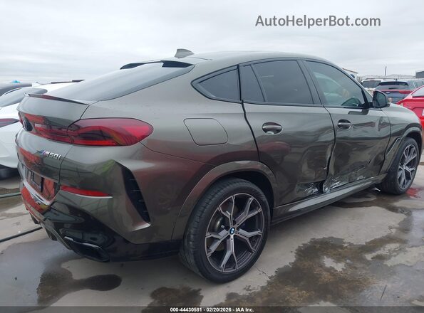 5UXCY8C01LLE40555 2020 BMW X6 Brown 