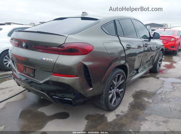 5UXCY8C01LLE40555 2020 BMW X6 Brown 
