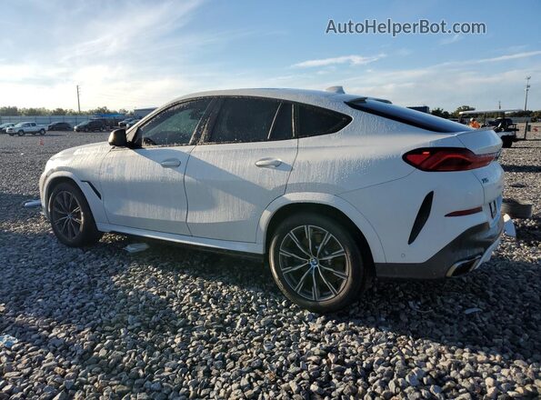 5UXCY8C05M9E79938 2021 BMW X6 White Rear left