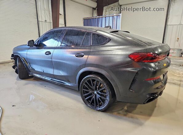5UXCY8C07M9F67132 2021 BMW X6 Black 