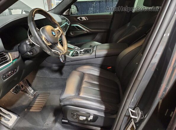 5UXCY8C07M9F67132 2021 BMW X6 Black 