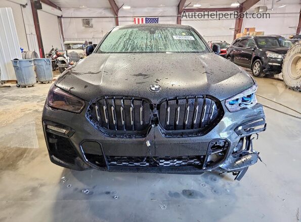 5UXCY8C07M9F67132 2021 BMW X6 Black 