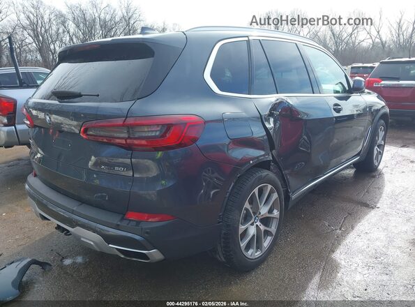 5UXJU2C58KLN64541 2019 BMW X5 Gray Tył prawy