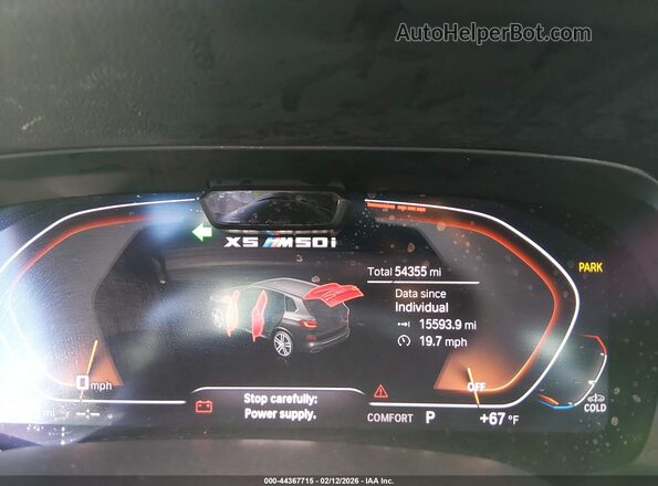 5UXJU4C03L9C39569 2020 BMW X5 Black 