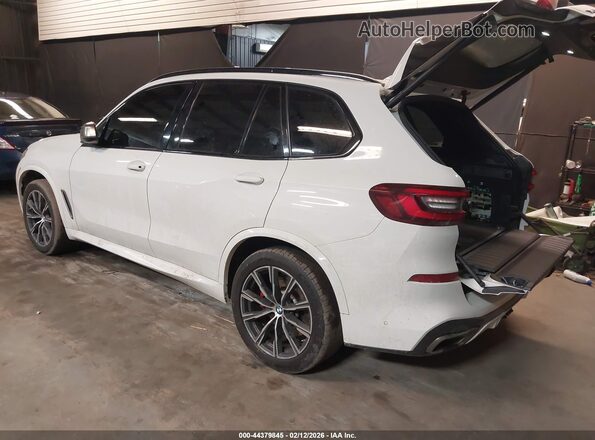 5UXJU4C04P9N59468 2023 BMW X5 Белый Задняя левая четверть