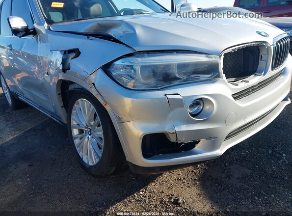 5UXKR0C53G0P27227 2016 BMW X5 Silver Դիմացի տեսք