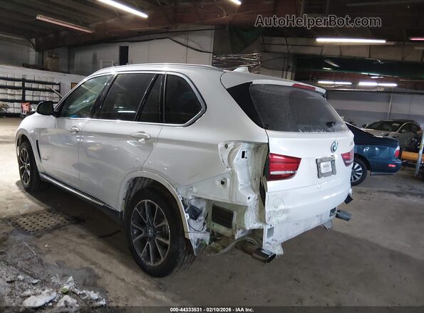 5UXKR0C53H0V64953 2017 BMW X5 White Trasero izquierdo