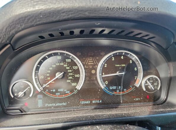 5UXKR0C56G0P30977 2016 BMW X5 Серебряный Вид щитка приборов