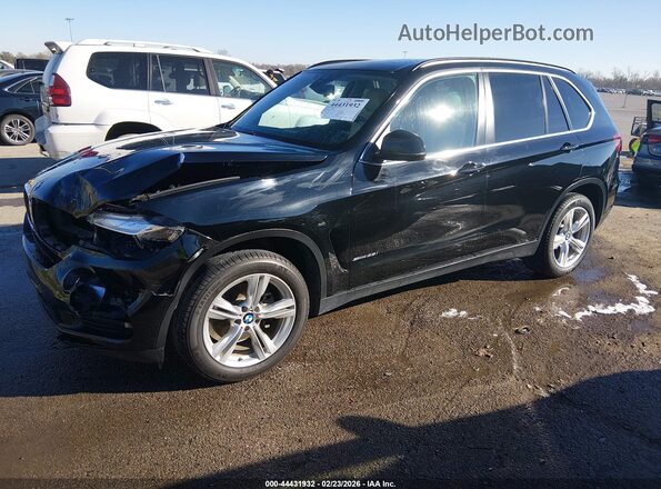 5UXKR2C53G0R68703 2016 BMW X5 Черный Передняя левая четверть
