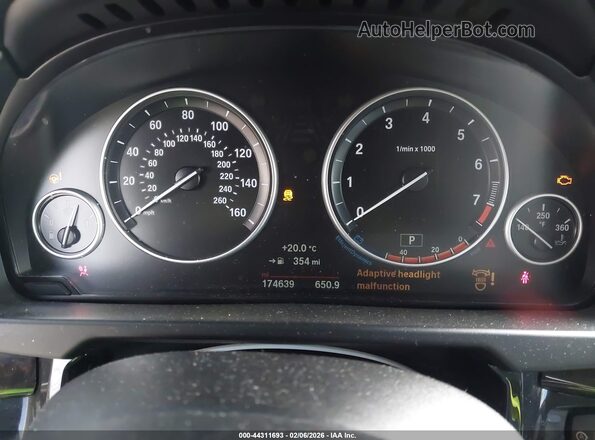 5UXKR2C53G0R72413 2016 BMW X5 White უკანა სავარძლების ხედი