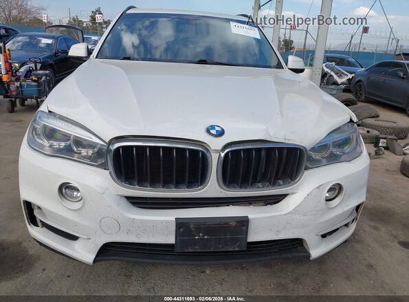 5UXKR2C53G0R72413 2016 BMW X5 White ხელსაწყოთა პანელის ხედი