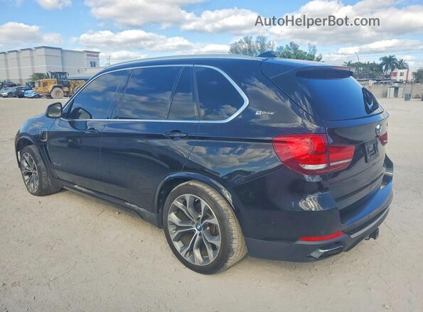 5UXKT0C33H0V96415 2017 BMW X5 Black Հետևի ձախ