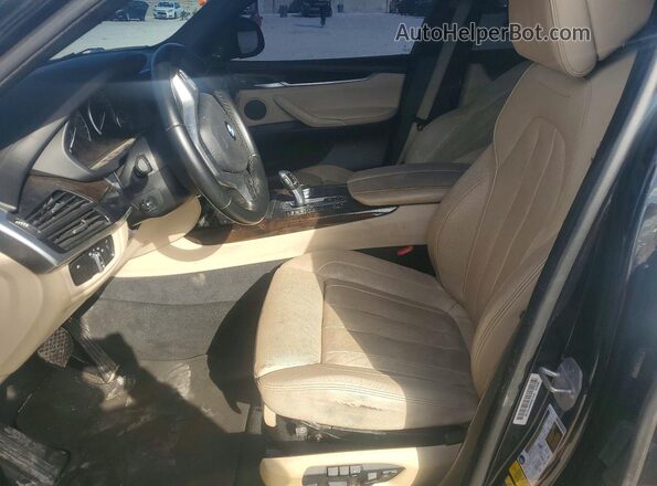 5UXKT0C33H0V96415 2017 BMW X5 Black Սալոնի դիմացի տեսք
