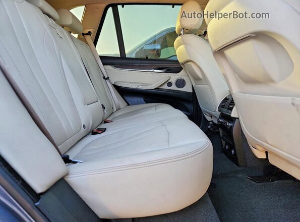 5UXKT0C58G0S76152 2016 BMW X5 Серый Вид задних сидений