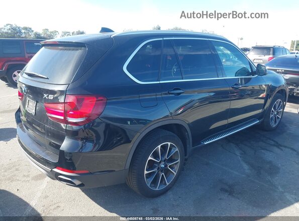 5UXKT0C5XG0F74611 2016 BMW X5 Black Հետևի աջ