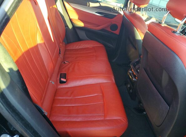 5UXKU0C54K0S97313 2019 BMW X6 Black Rear interior view