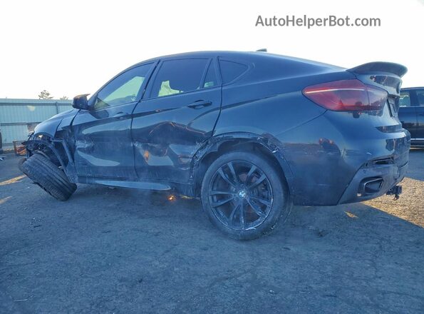 5UXKU0C54K0S97313 2019 BMW X6 Black Rear left