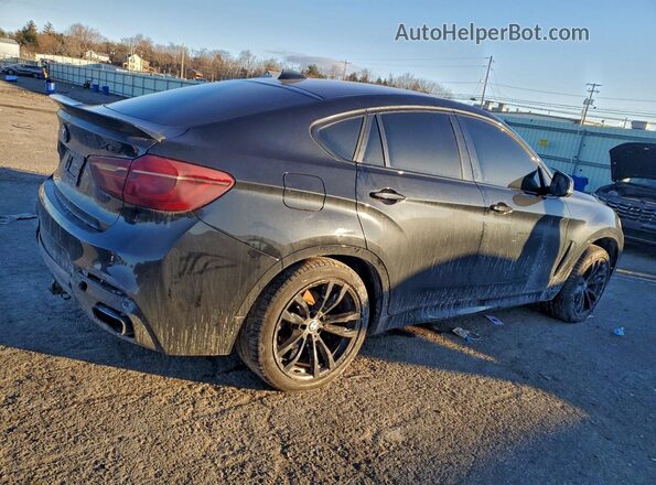5UXKU0C54K0S97313 2019 BMW X6 Black Rear right