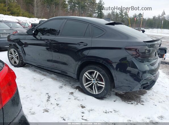 5UXKU2C31H0X47454 2017 BMW X6 Черный Задняя левая четверть