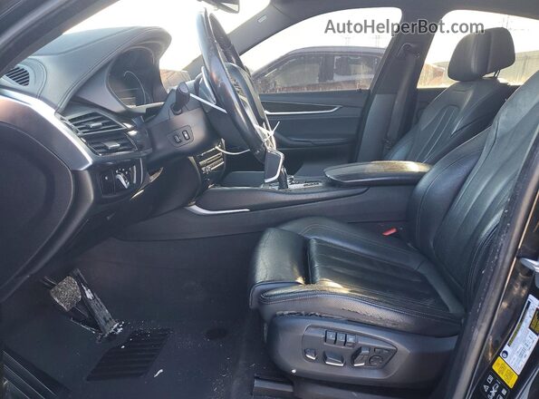 5UXKU2C34H0X47416 2017 BMW X6 Black 