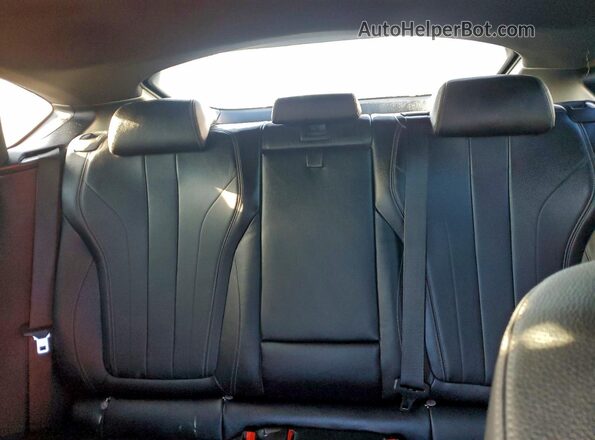 5UXKU2C50K0Z64597 2019 BMW X6 Black Rear seats view