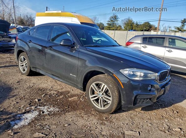5UXKU2C50K0Z64597 2019 BMW X6 Black Front right