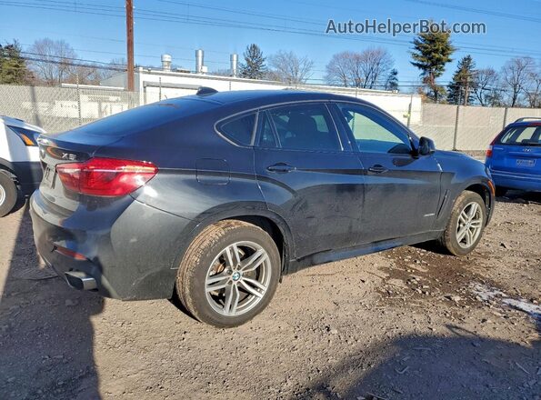 5UXKU2C50K0Z64597 2019 BMW X6 Black Rear right