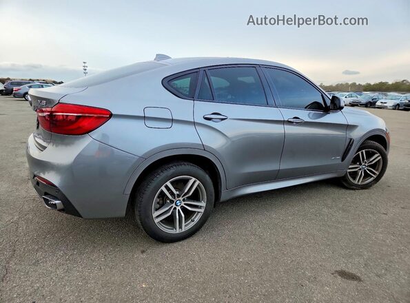 5UXKU2C52K0Z64956 2019 BMW X6 Gray უკანა მარჯვენა