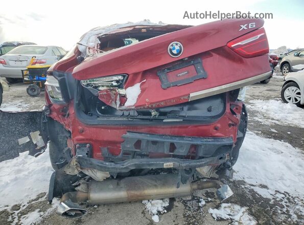 5UXKU2C56K0Z64541 2019 BMW X6 Maroon 