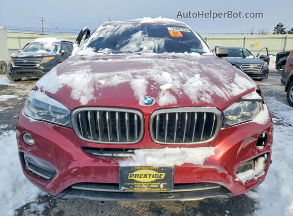 5UXKU2C56K0Z64541 2019 BMW X6 Maroon 