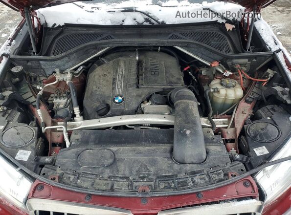 5UXKU2C56K0Z64541 2019 BMW X6 Maroon 