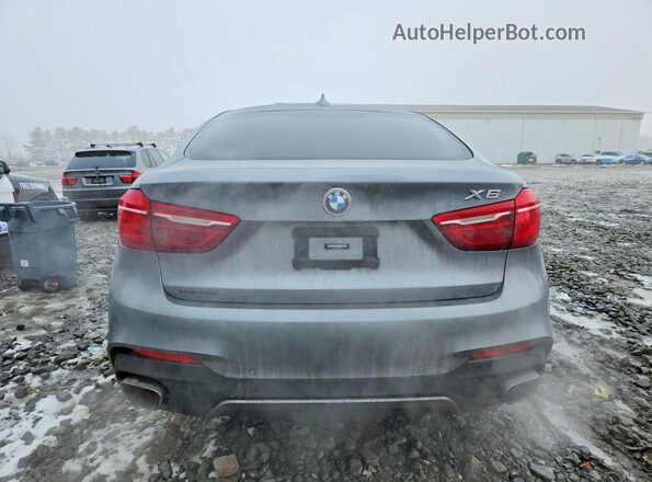 5UXKU6C53K0Z67081 2019 BMW X6 Gray Vista trasera